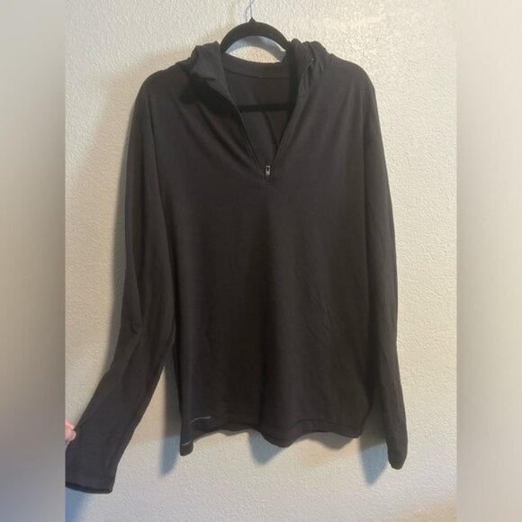Men’s Lululemon half zip pullover hoodie - Picture 2 of 5